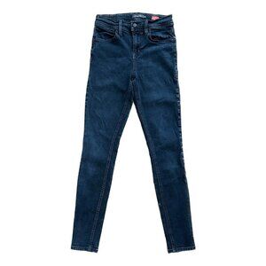Level 99 Tanya High Rise Skinny Jean - Dark Wash - Size 26